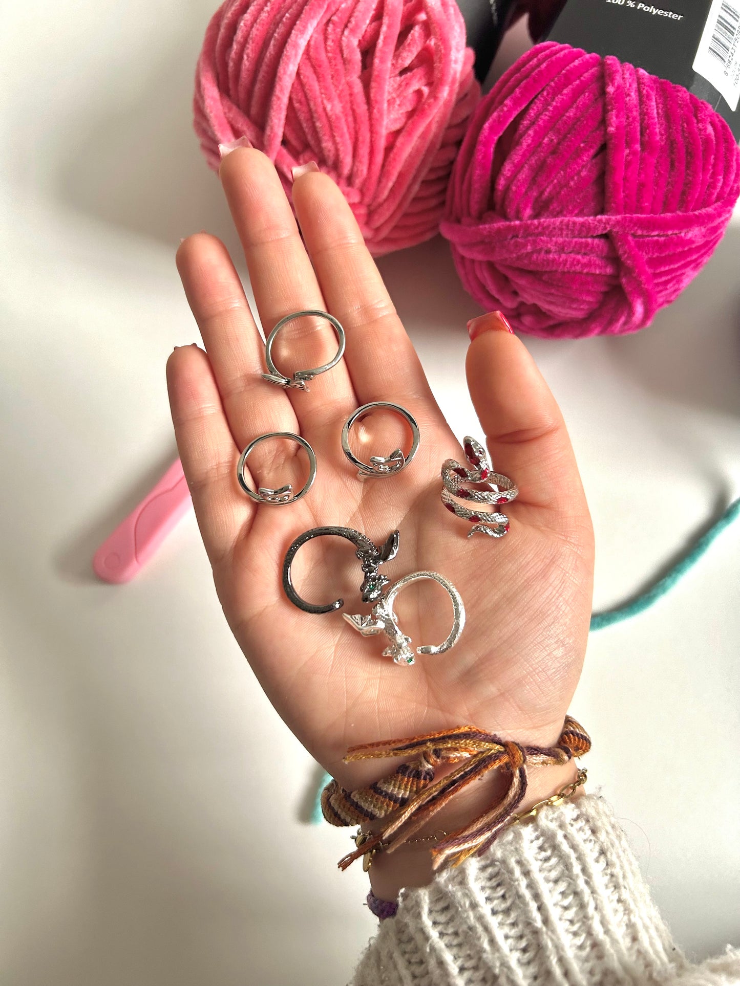 Garnspannring | zum Häkeln & Stricken