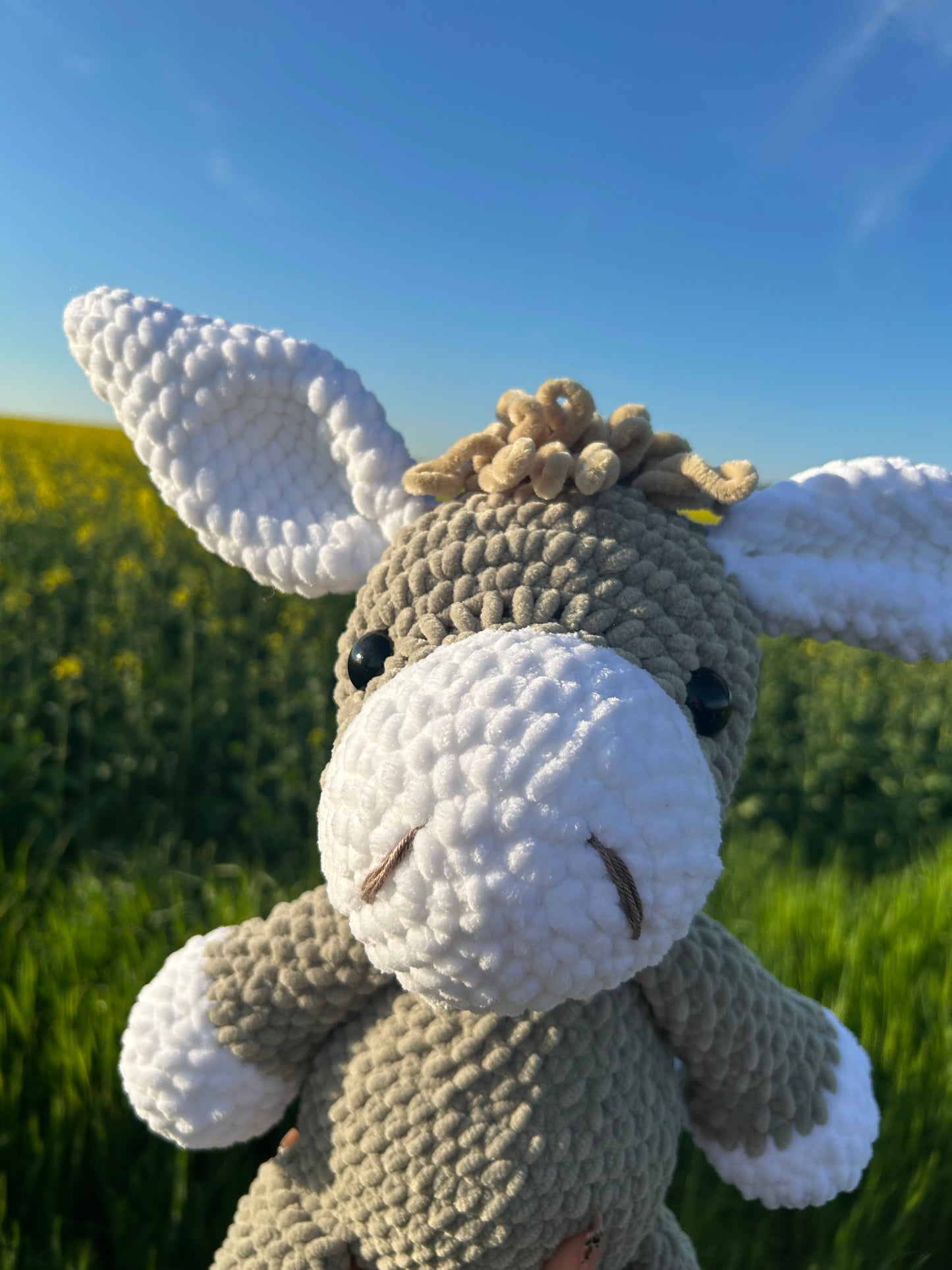 Esel Kuscheltier | in Wunschfarbe