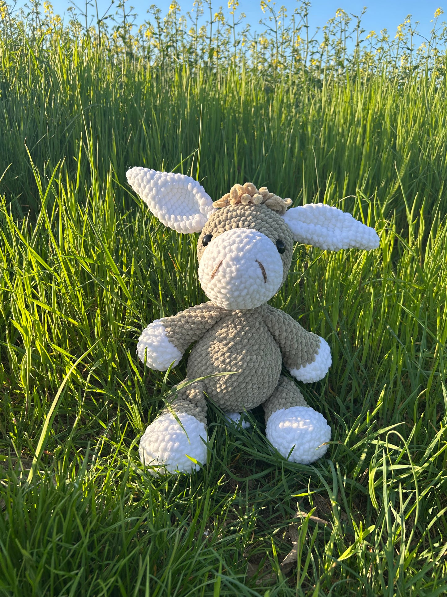 Esel Kuscheltier | in Wunschfarbe