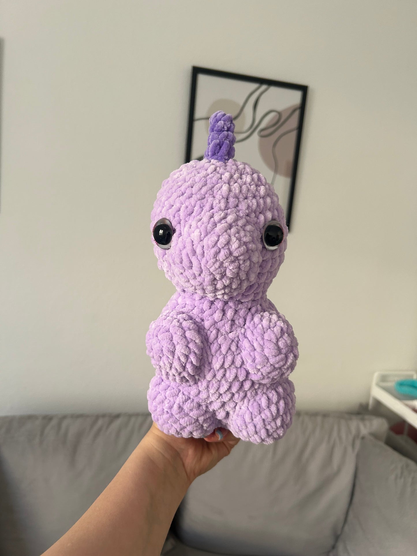 Dinosaurier Kuscheltier | in Wunschfarbe