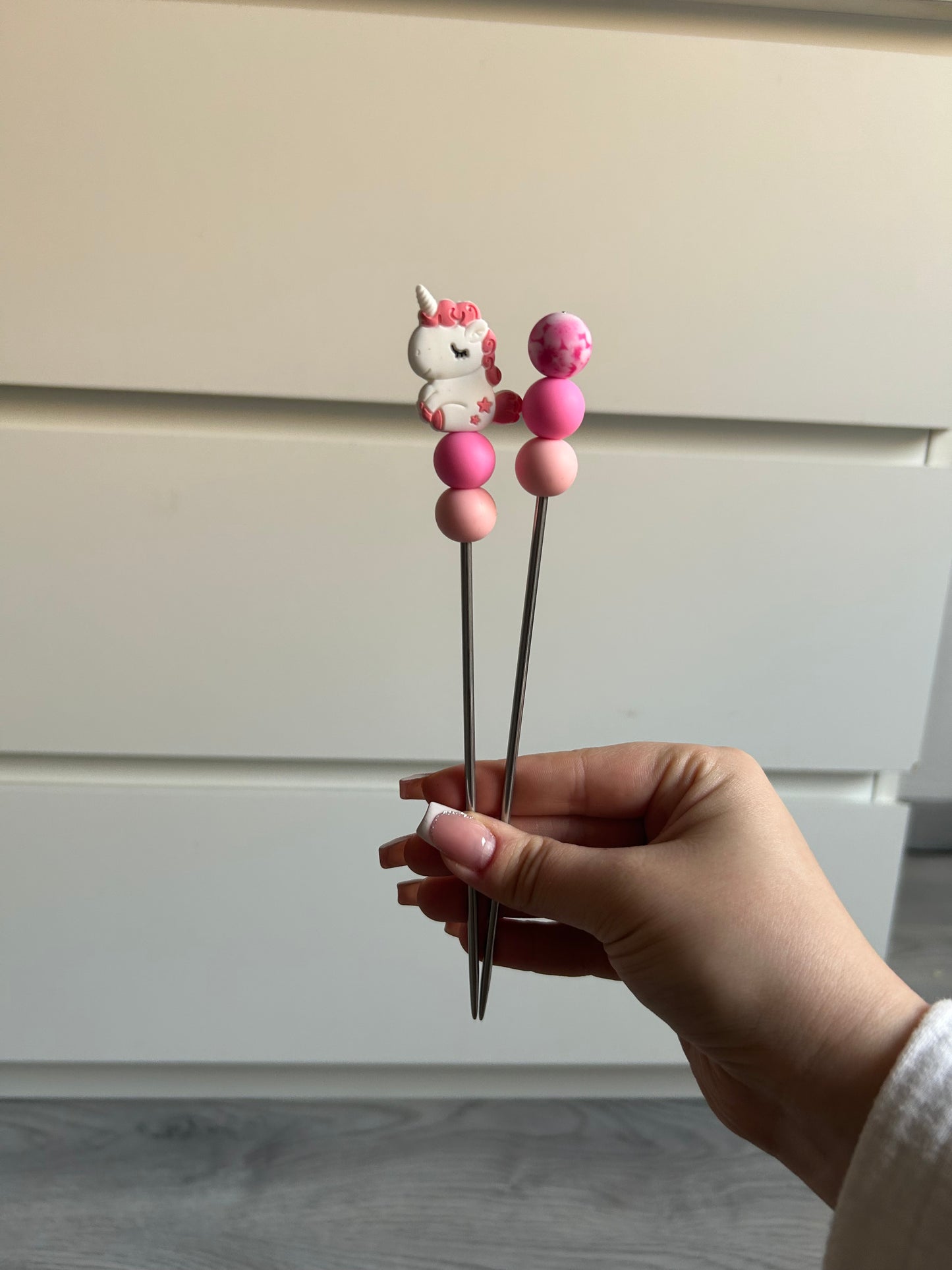 Einhorn Amigurumi Sticks