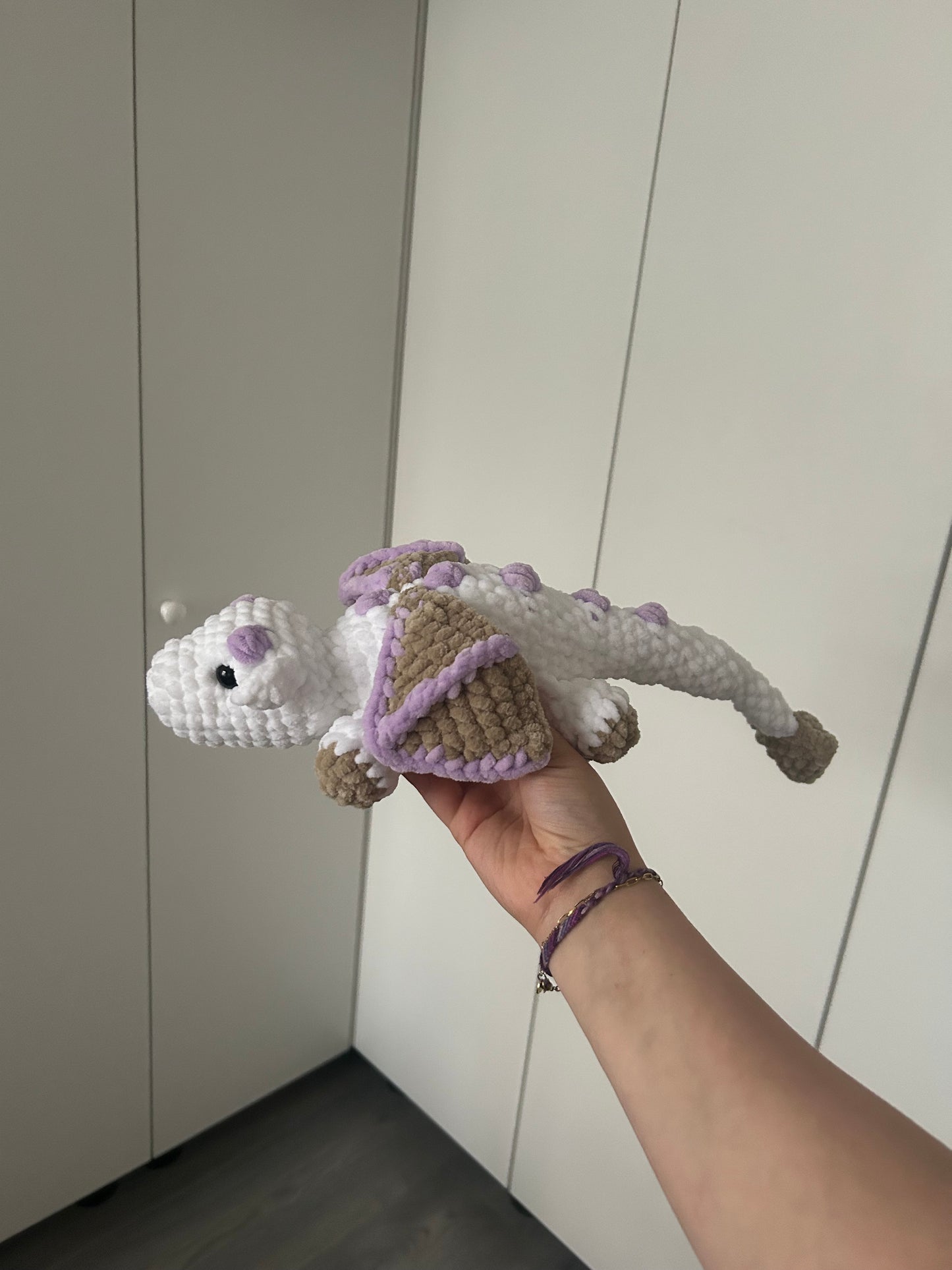 Drache Kuscheltier | in Wunschfarbe