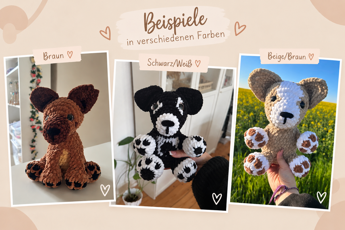 Hund Kuscheltier | personalisiert!