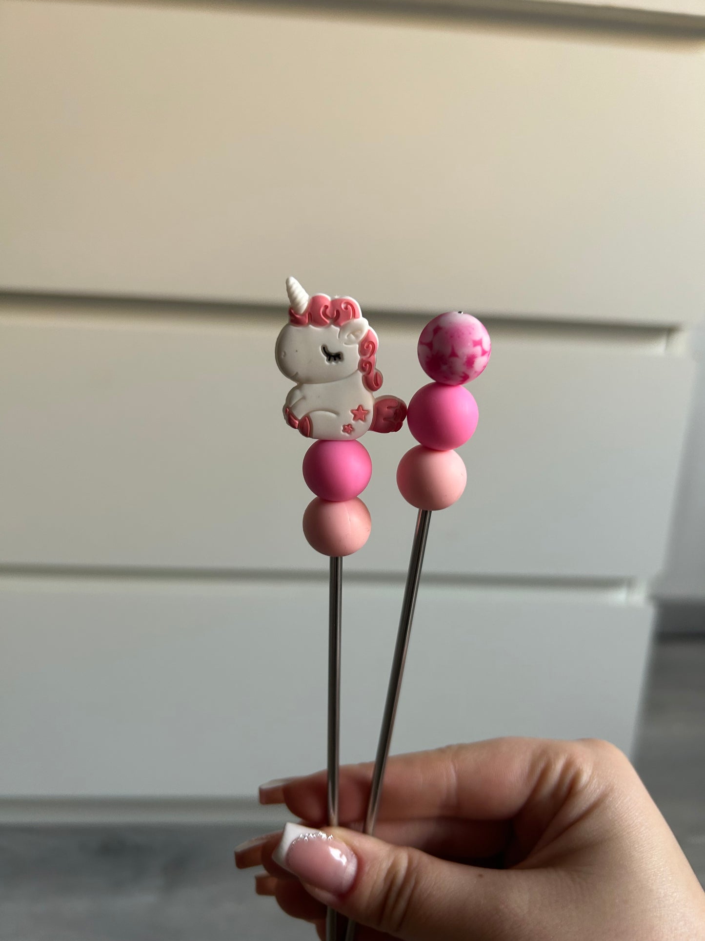 Einhorn Amigurumi Sticks