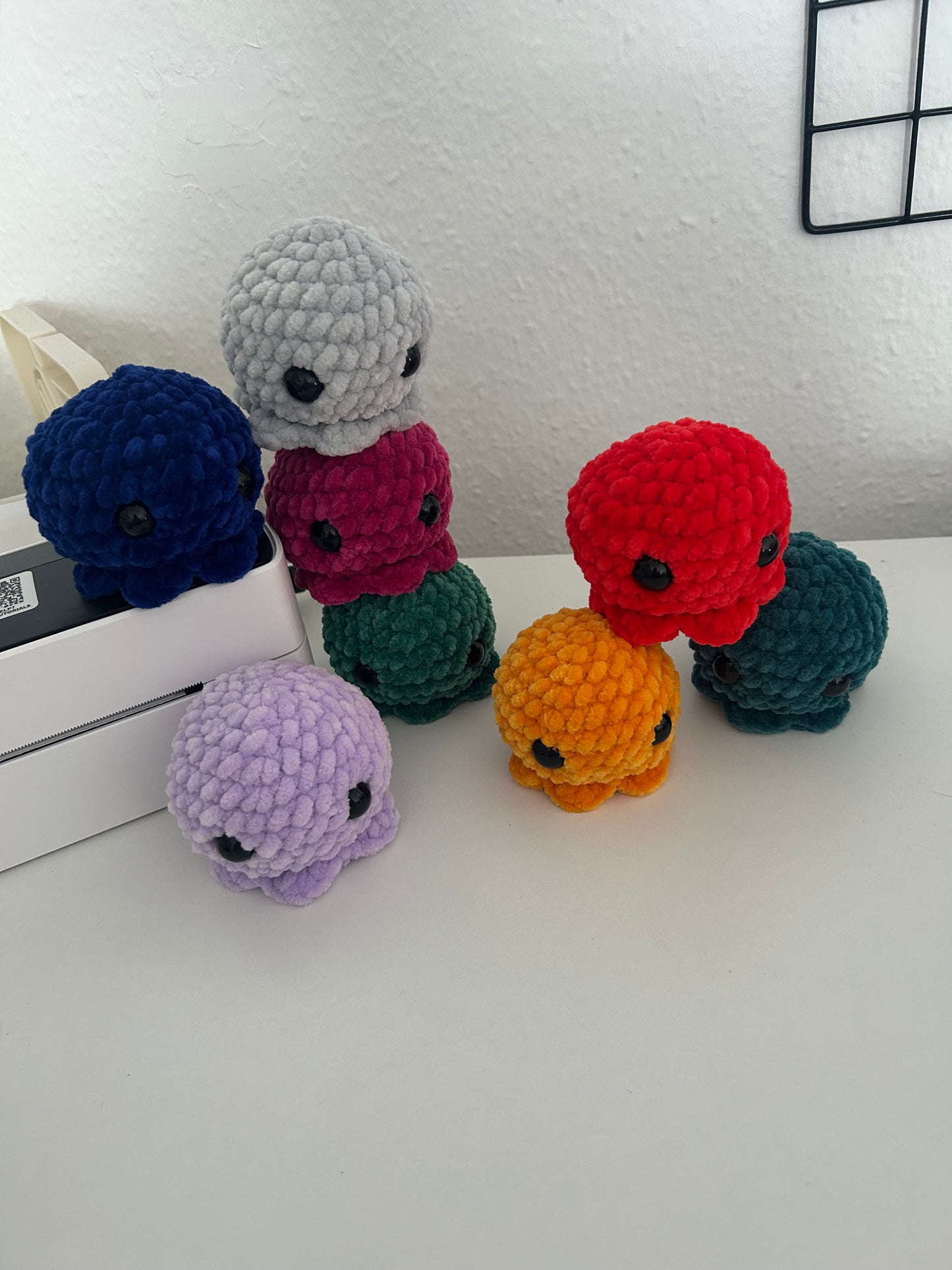 Mini Oktopus Kuscheltier | handmade | gehäkelt