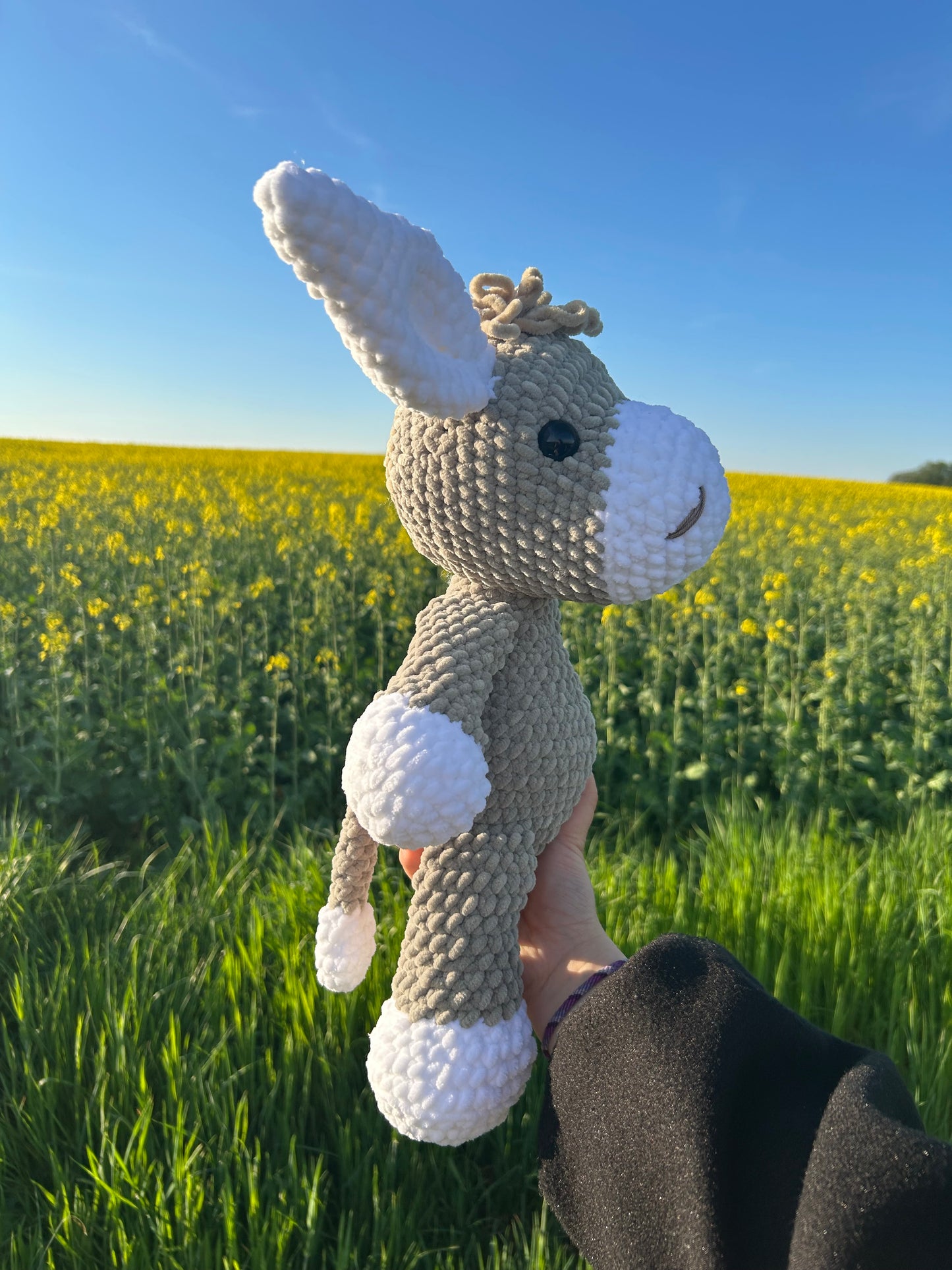 Esel Kuscheltier | in Wunschfarbe