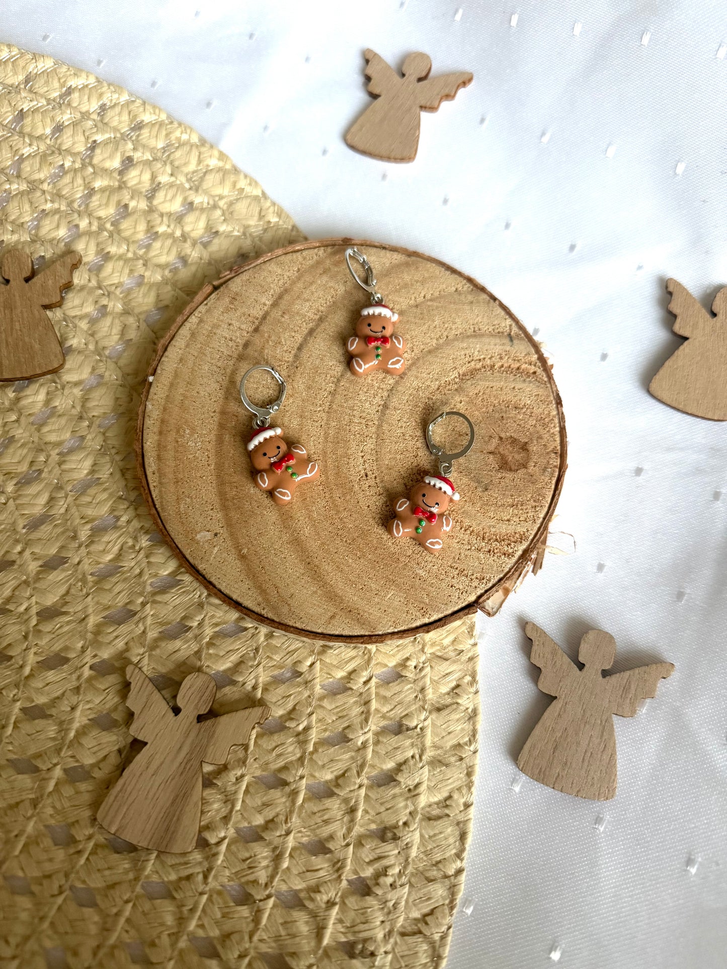 Maschenmarkierer - Lebkuchenmann