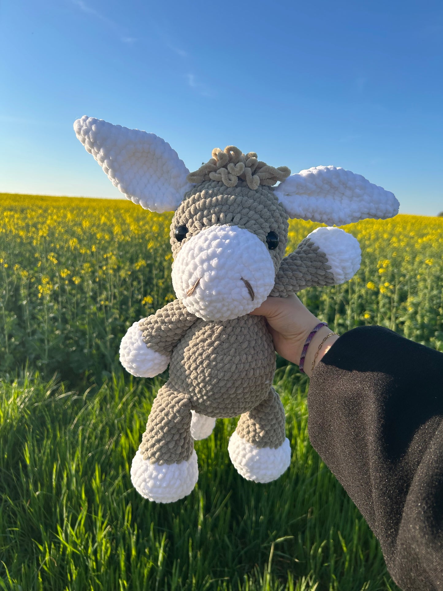 Esel Kuscheltier | in Wunschfarbe