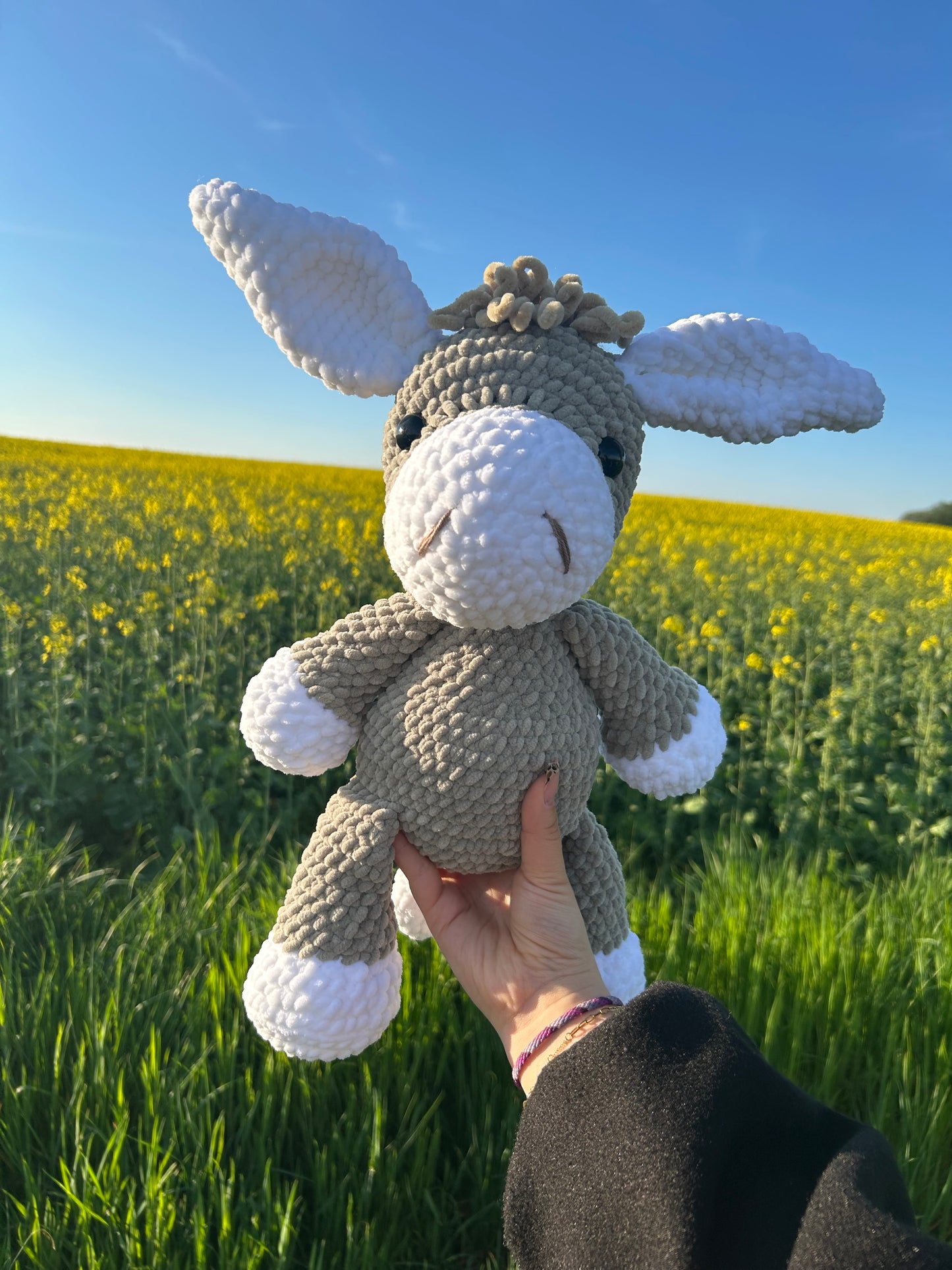 Esel Kuscheltier | in Wunschfarbe