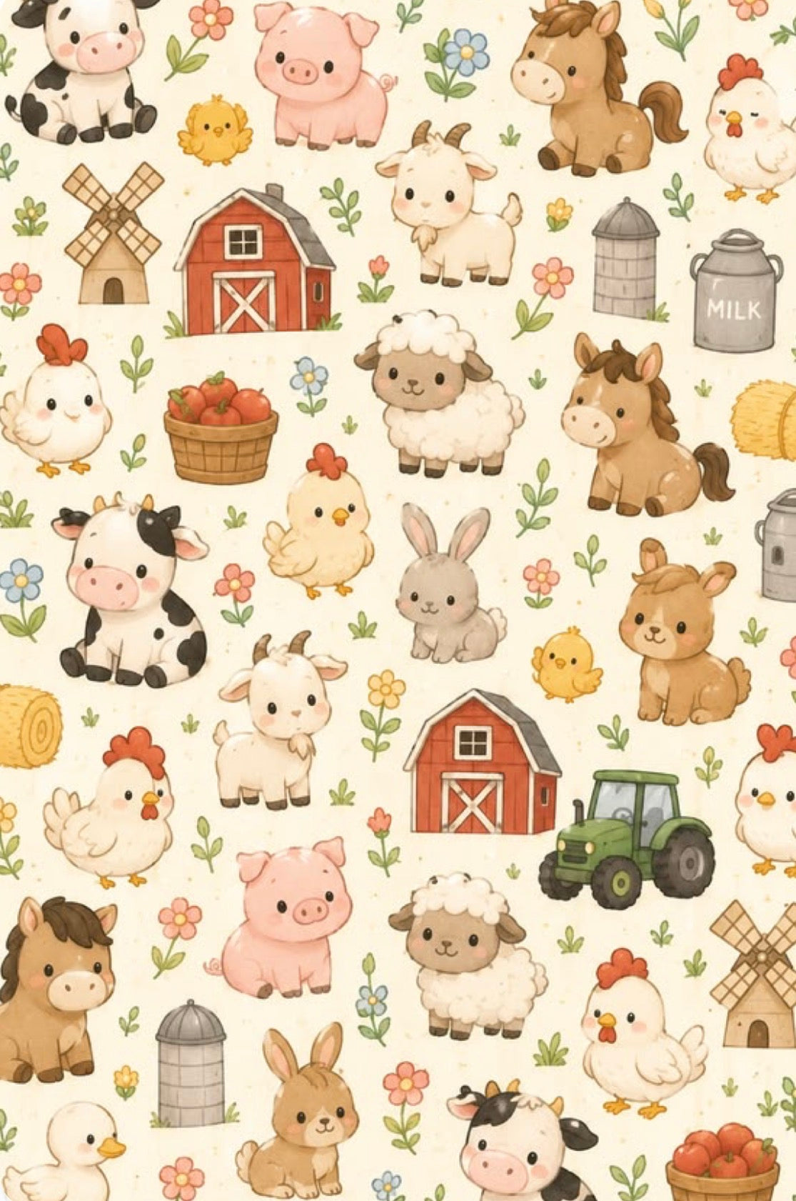 Fluffy Farm Friends 🐷🌾