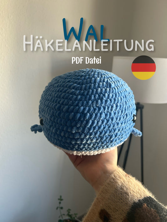 XL Wal Häkelanleitung | digital | deutsch