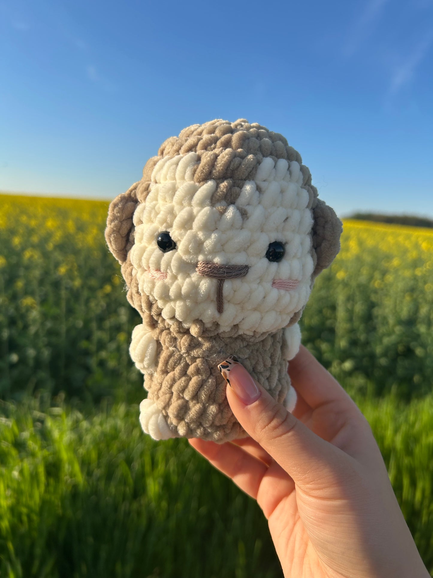 Affe Kuscheltier | handmade | gehäkelt