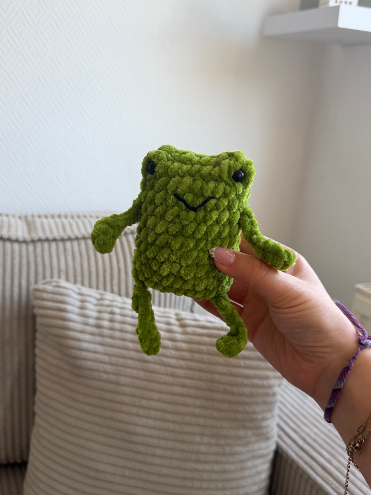 Frosch Kuscheltier