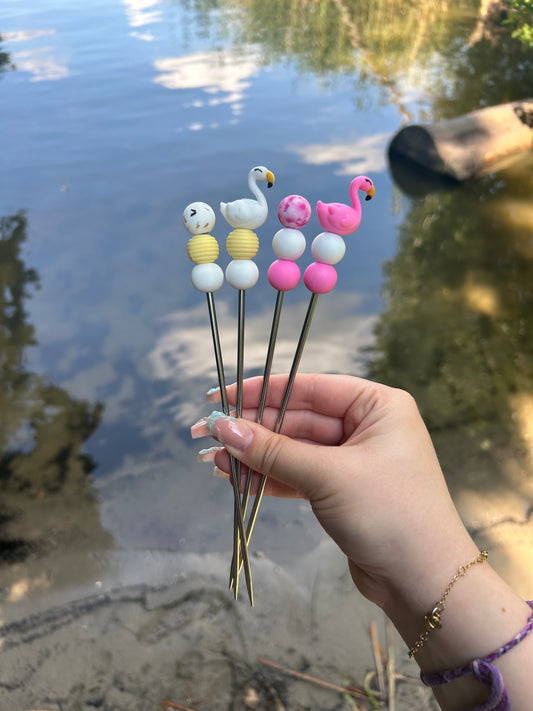 Schwan | Flamingo Amigurumisticks