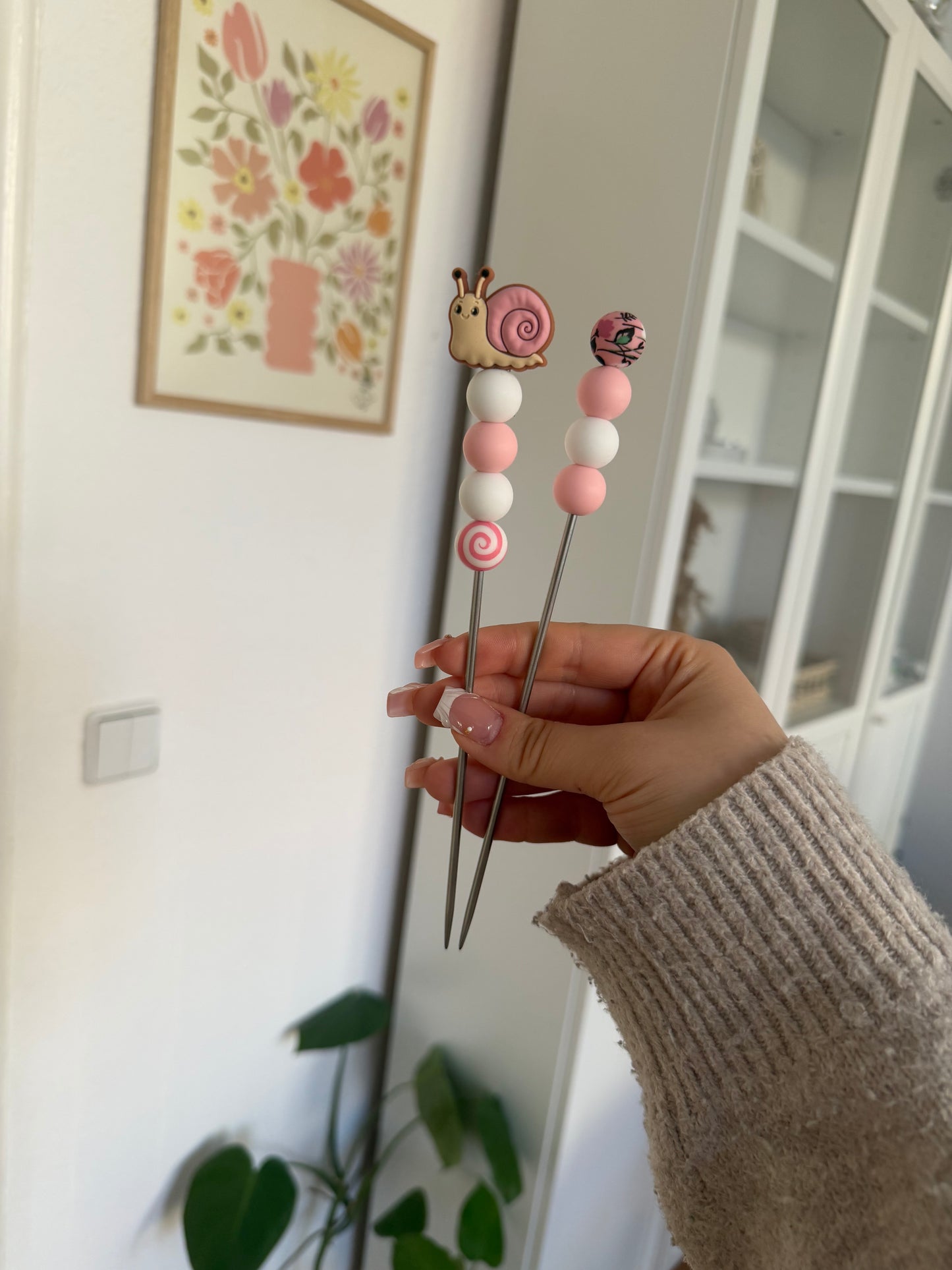 Schnecke Amigurumi Sticks