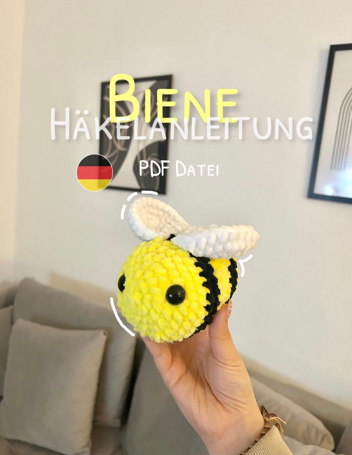 Biene - Häkelanleitung | digital | deutsch