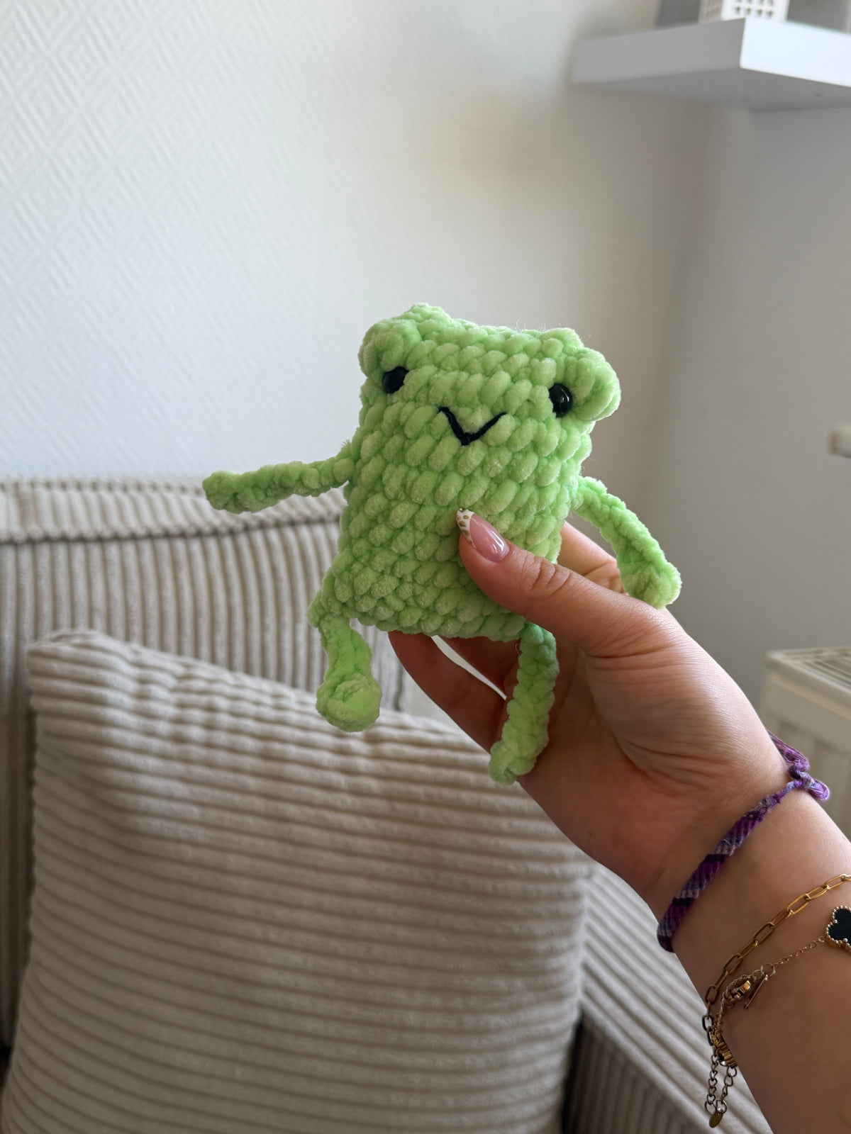 Frosch Kuscheltier