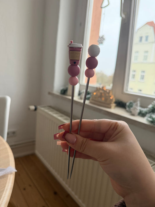 Amigurumisticks - Kaffeebecher