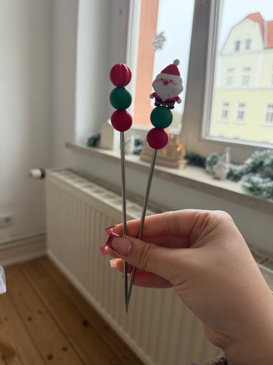 Amigurumisticks - Weihnachtsmann