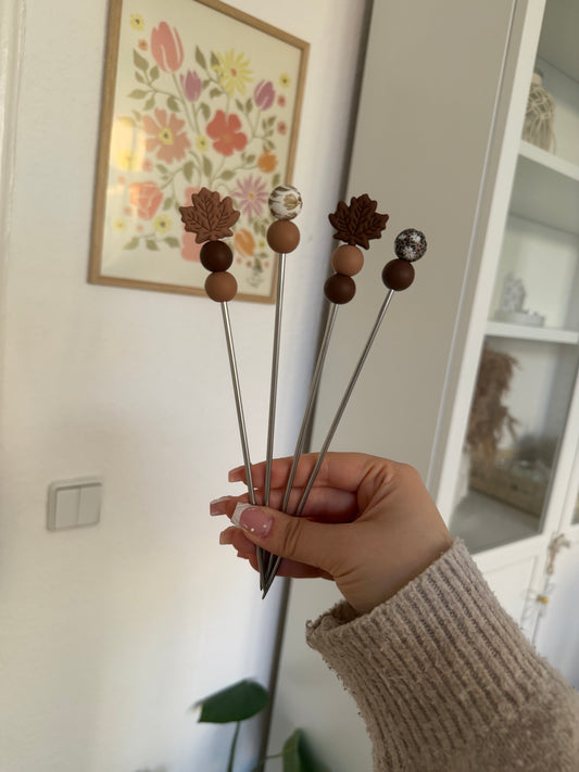 Ahornblatt Amigurumi Sticks