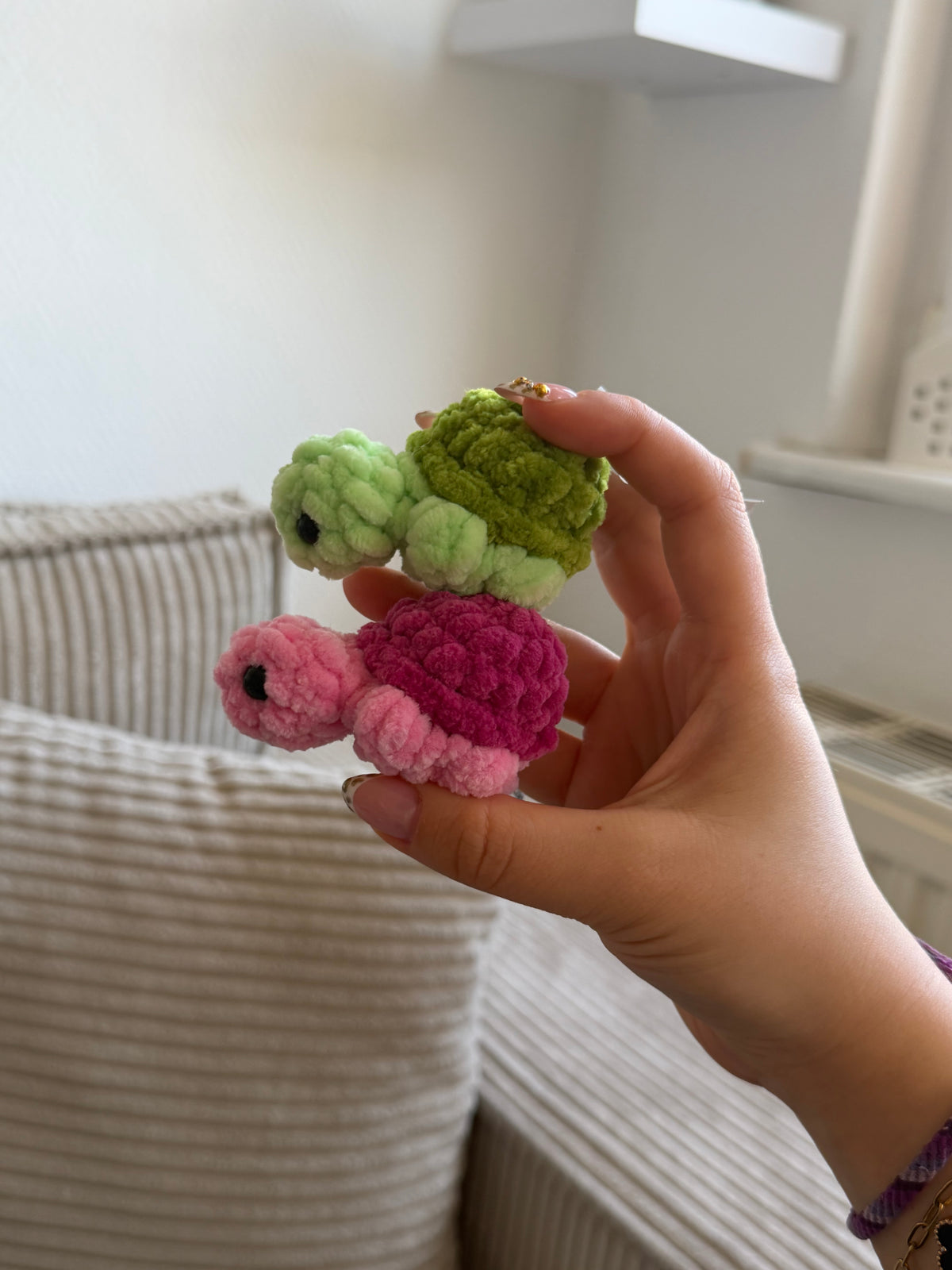 Mini Schildkröte Kuscheltier