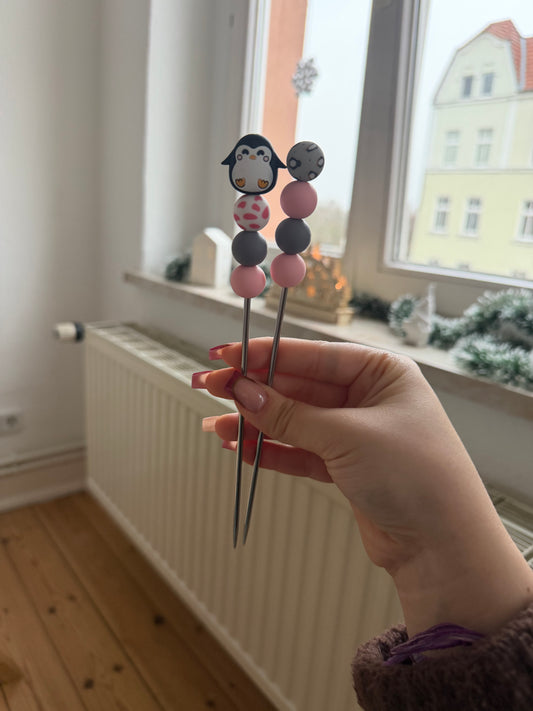 Amigurumisticks - Pinguin