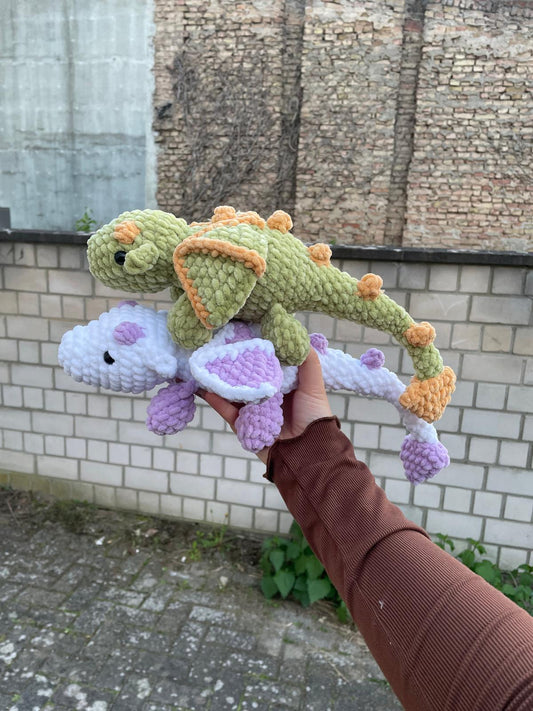Drache Kuscheltier | in Wunschfarbe
