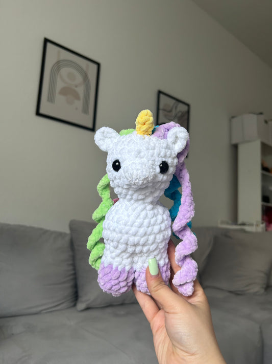 Einhorn Kuscheltier | stehend