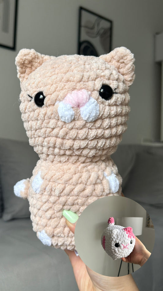 Katze Kuscheltier | personalisiert!